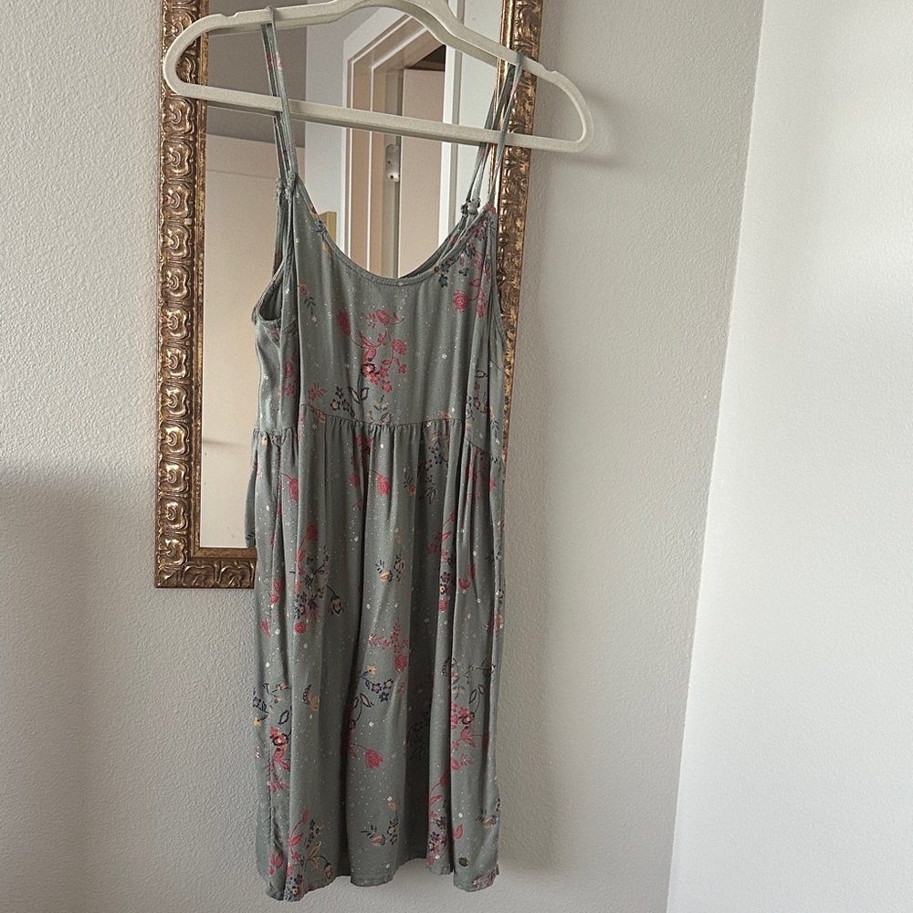 Floral Spaghetti Strap Dress